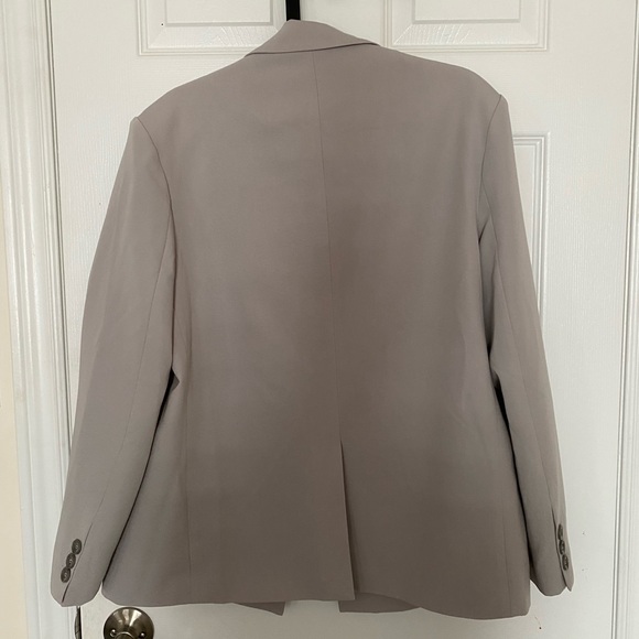 Grey blazer suit jacket - Picture 3 of 8